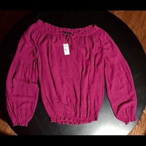 Long sleeve blouse